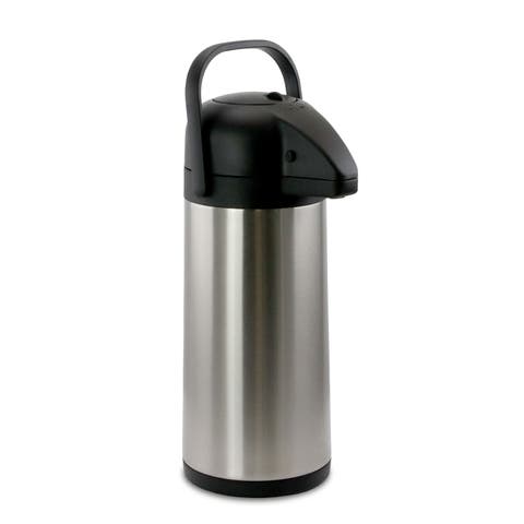 3.17 Quart Stainless Steel Airpot Hot Water Dispenser for Coffee and Tea