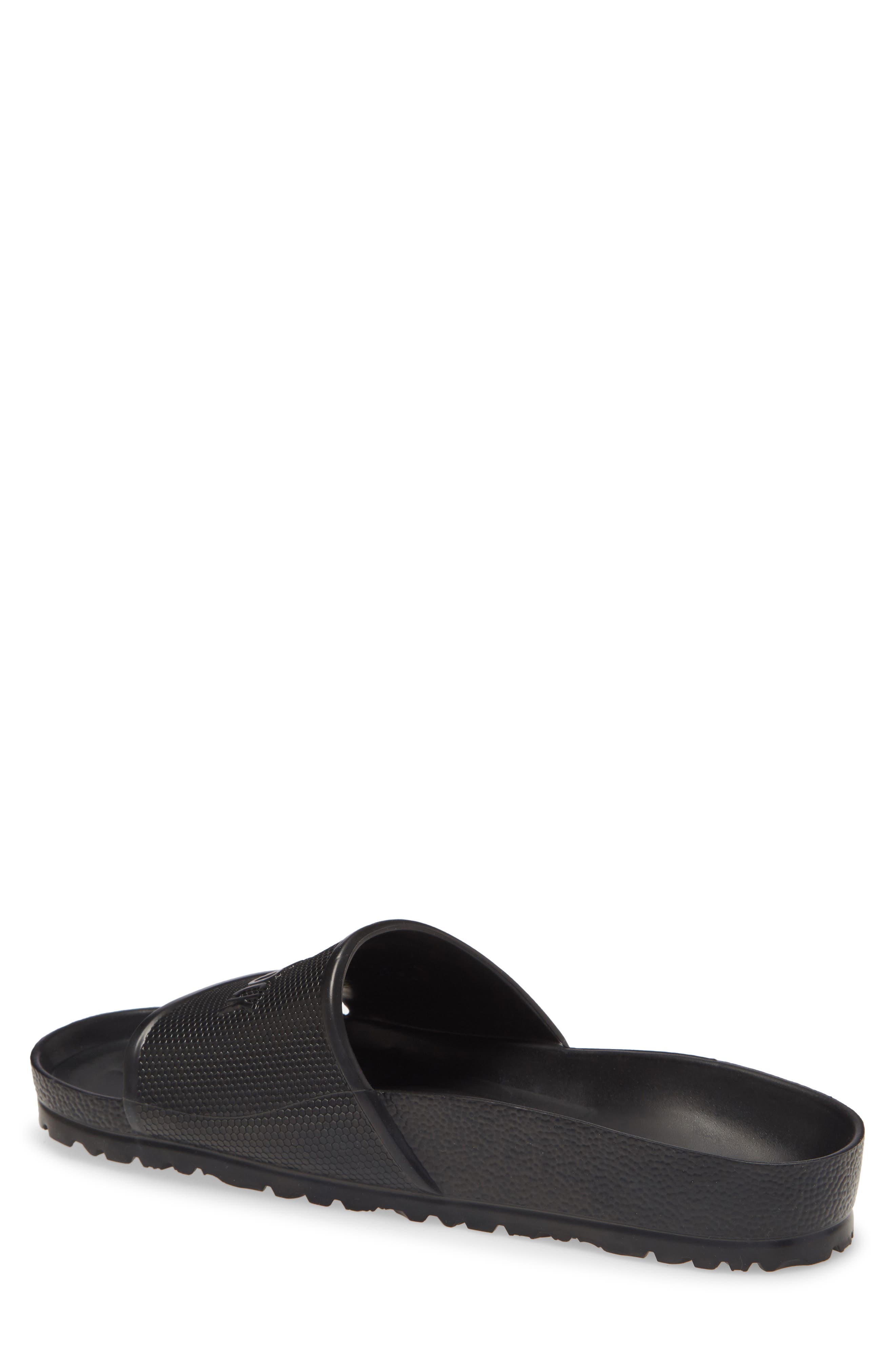Birkenstock Barbados Slide Sandal, Alternate, color, Black