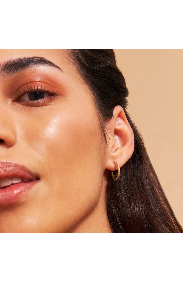 7879 Mini Hoop Earrings, Alternate, color, Gold