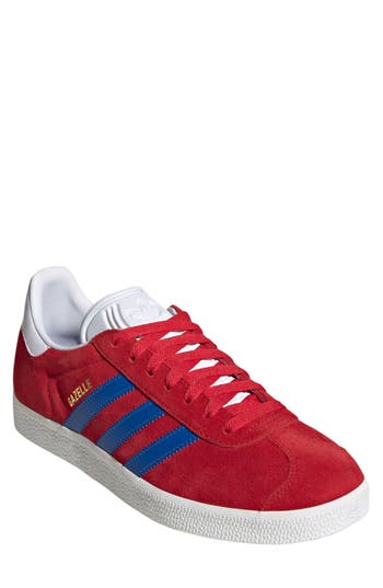 Adidas Originals Mens  Gazelle Indoor In Better Scarlet Blue