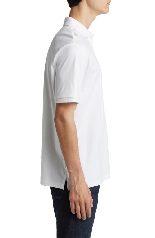 Polo Ralph Lauren Mens American Heather Short-sleeved Logo-embroidered Custom Slim-fit Cotton-jersey Polo Shirt In White