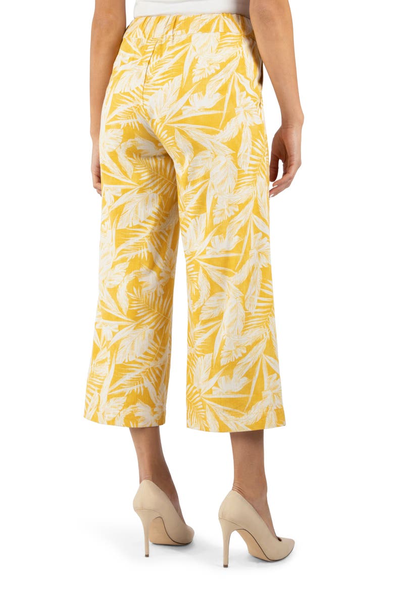 Estelle Wide Leg Culottes, Alternate, color, YELLOW