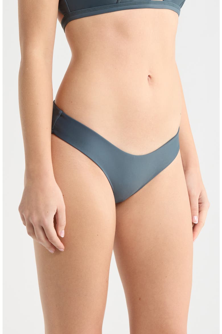 Performance Surf Bikini Bottoms, Alternate, color, SLATE