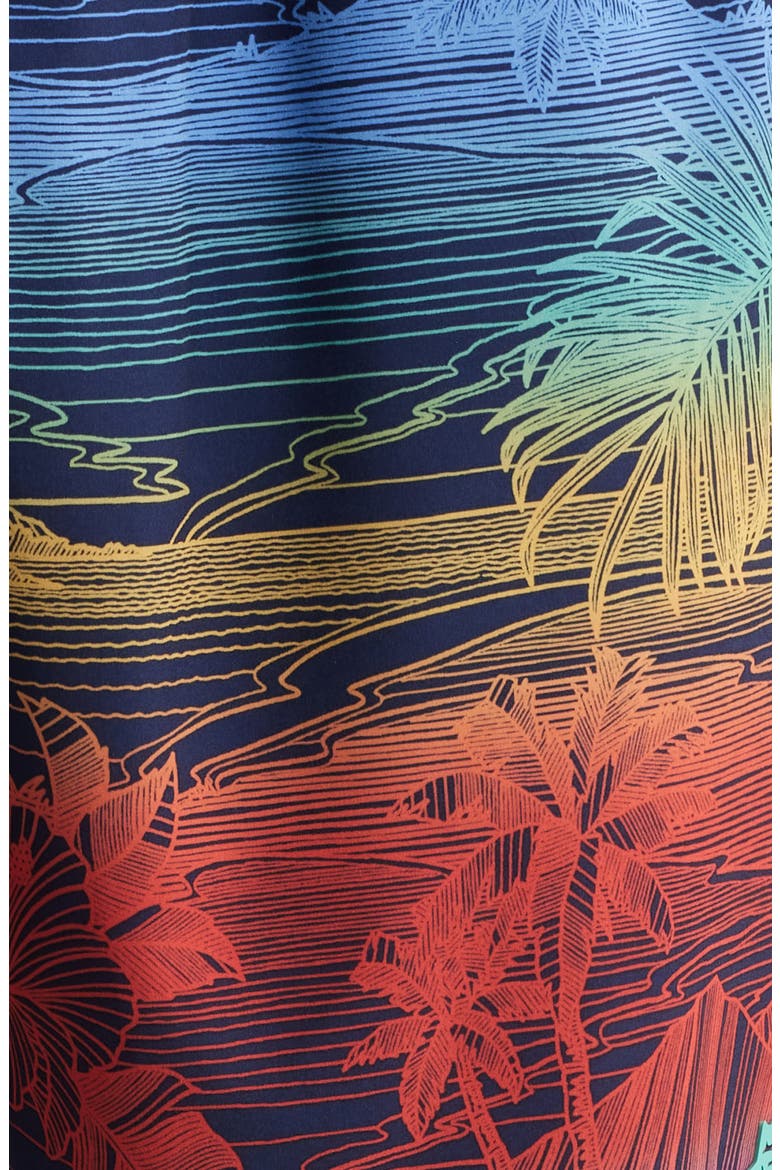 Naples Corsica Coast Swim Trunks, Alternate, color, BLUE HAWAIAN