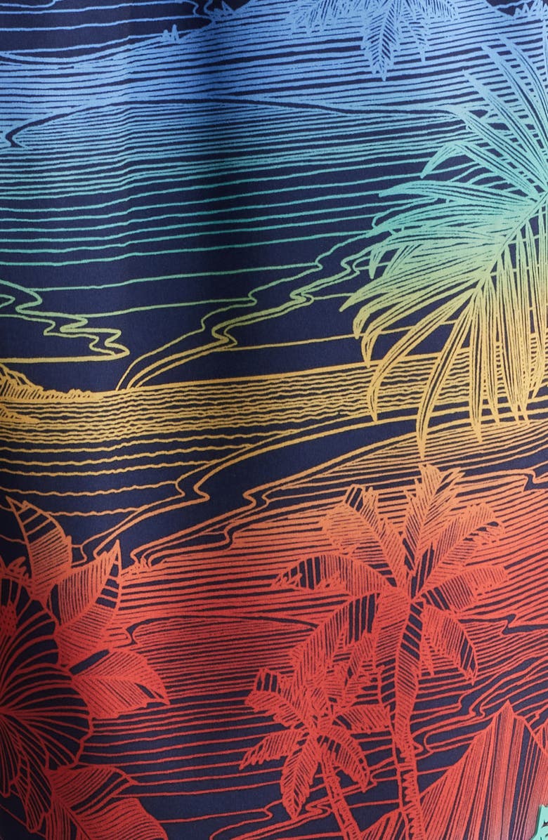 Tommy Bahama Naples Corsica Coast Swim Trunks, Alternate, color, Blue Hawaian