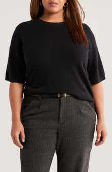 Short Sleeve Cashmere Sweater