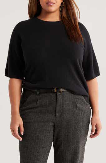Short Sleeve Cashmere Sweater