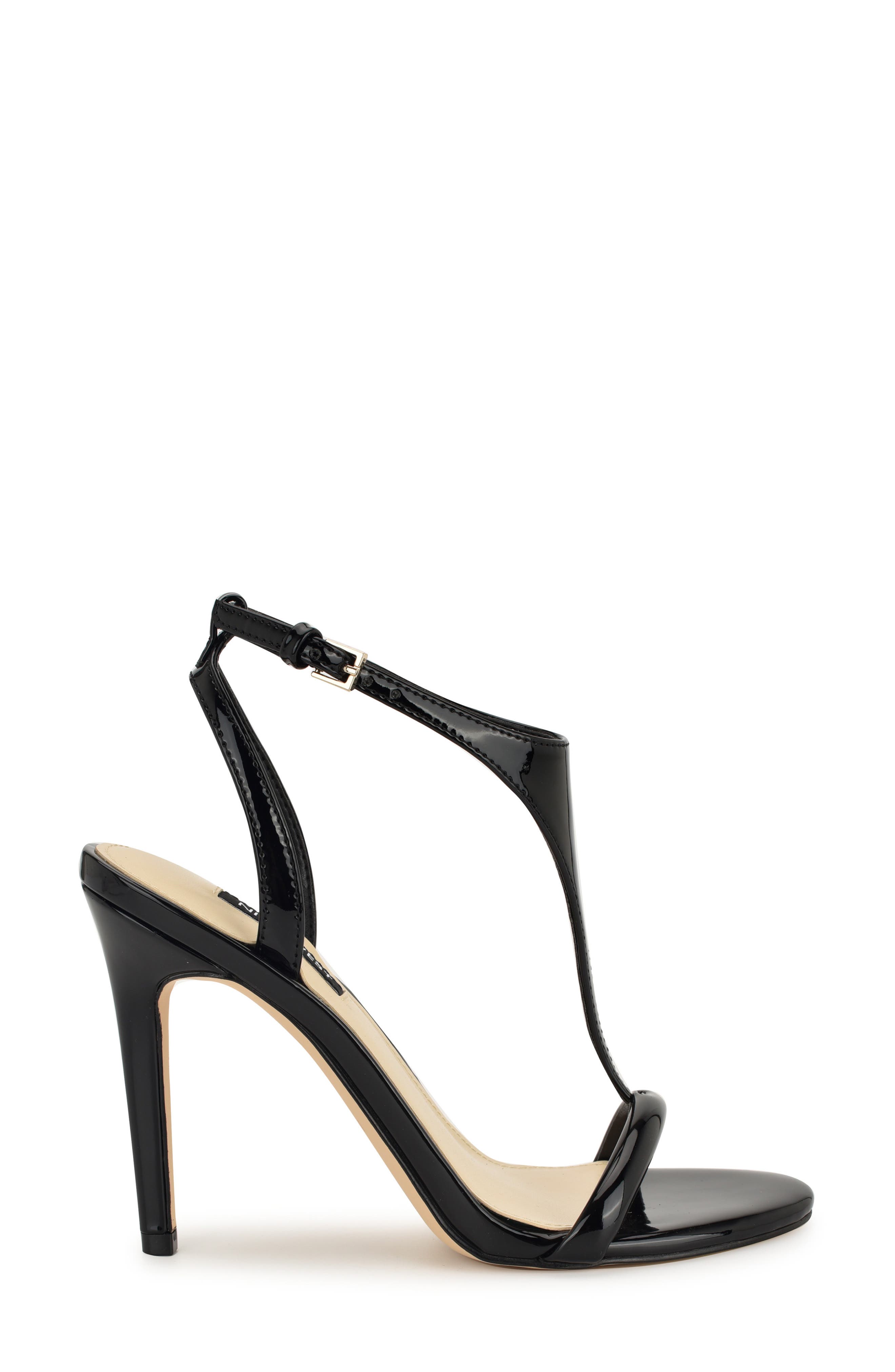 Mandey Ankle Strap Sandal, Alternate, color, BLACK