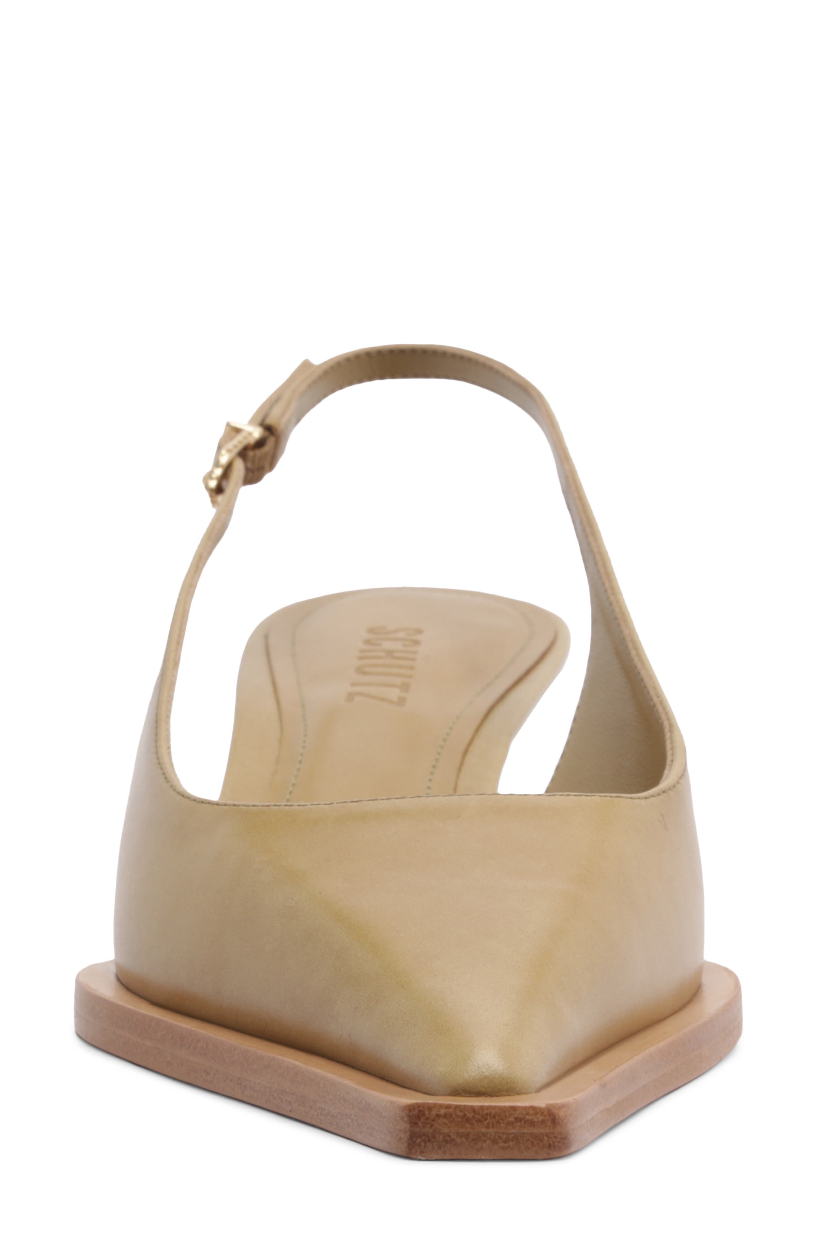 Daria Slingback Pump, Alternate, color, ECRU OLIVE