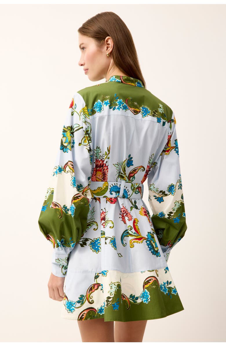 Marie Oliver Hughes Dress, Alternate, color, Delphi