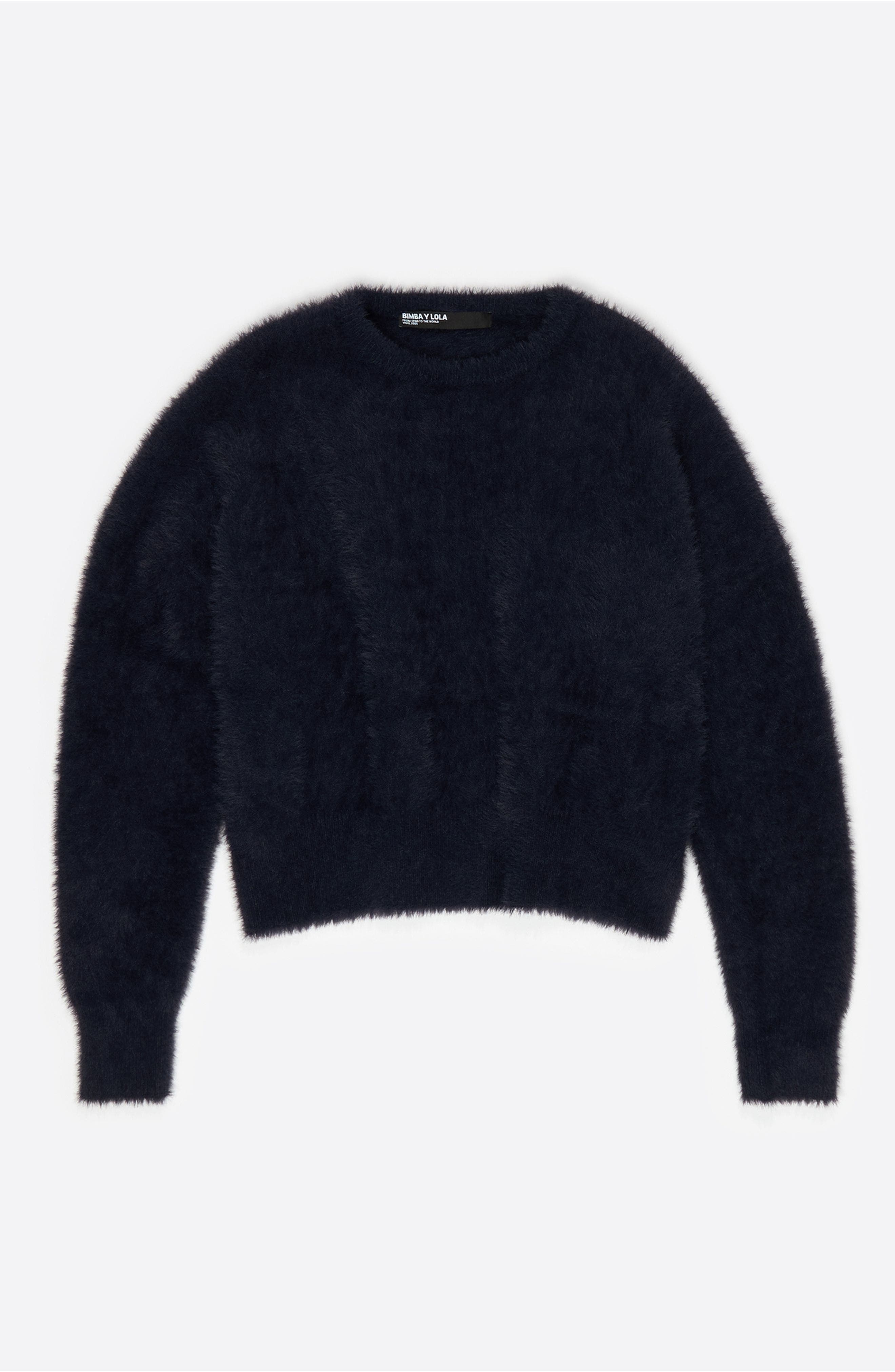 Fur Balloon Sweater