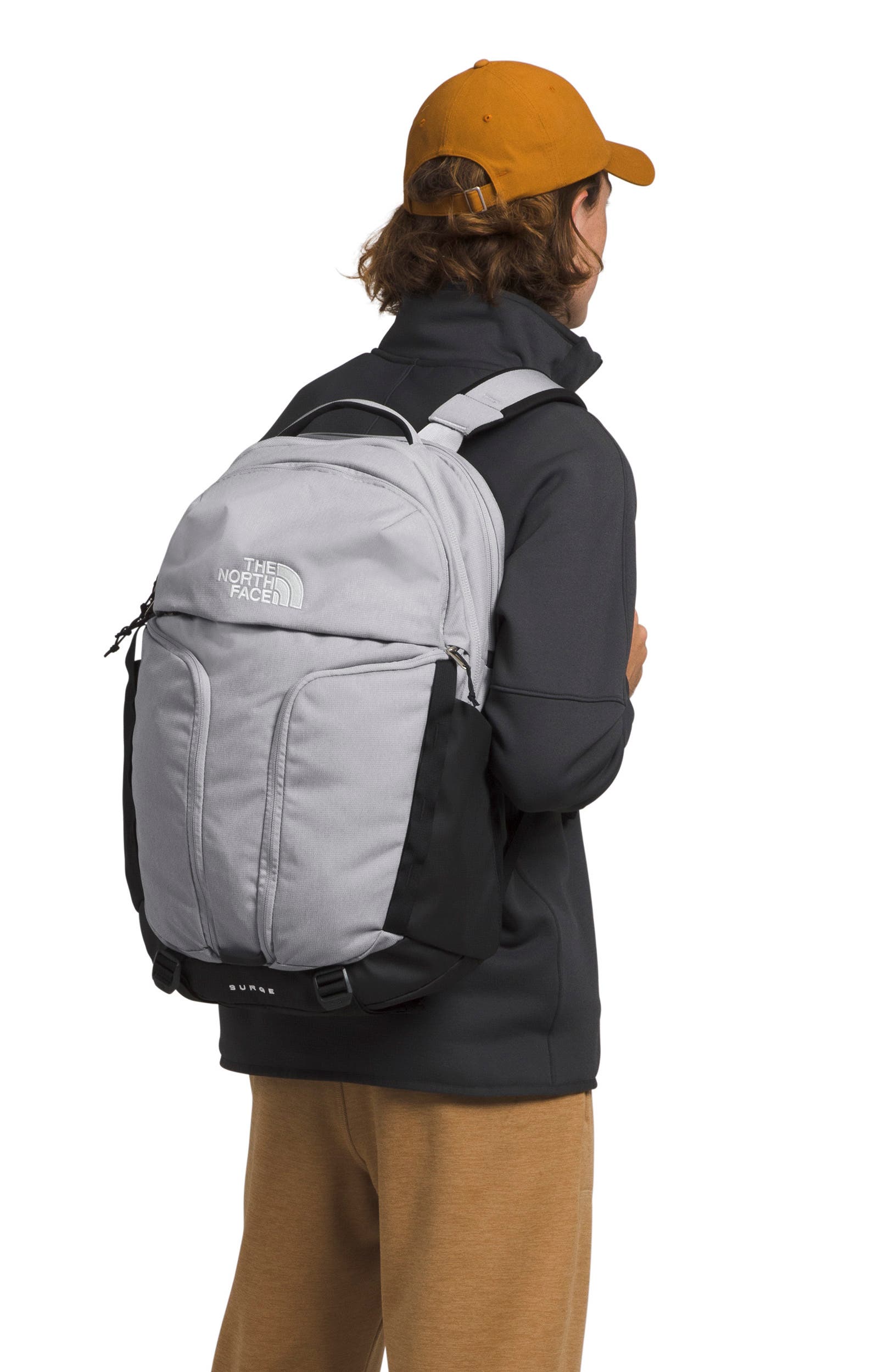 Surge 31-Liter Backpack, Alternate, color, MELD GREY DARK HEATHER