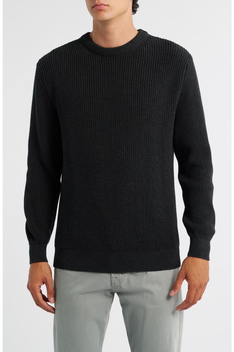 Bay Organic Cotton Sweater, Main, color, INK