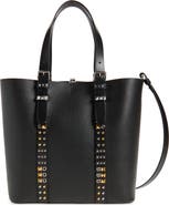 Valentino Medium Rockstud Calfskin Tote