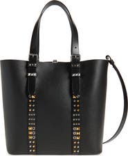 Valentino Medium Rockstud Calfskin Tote
