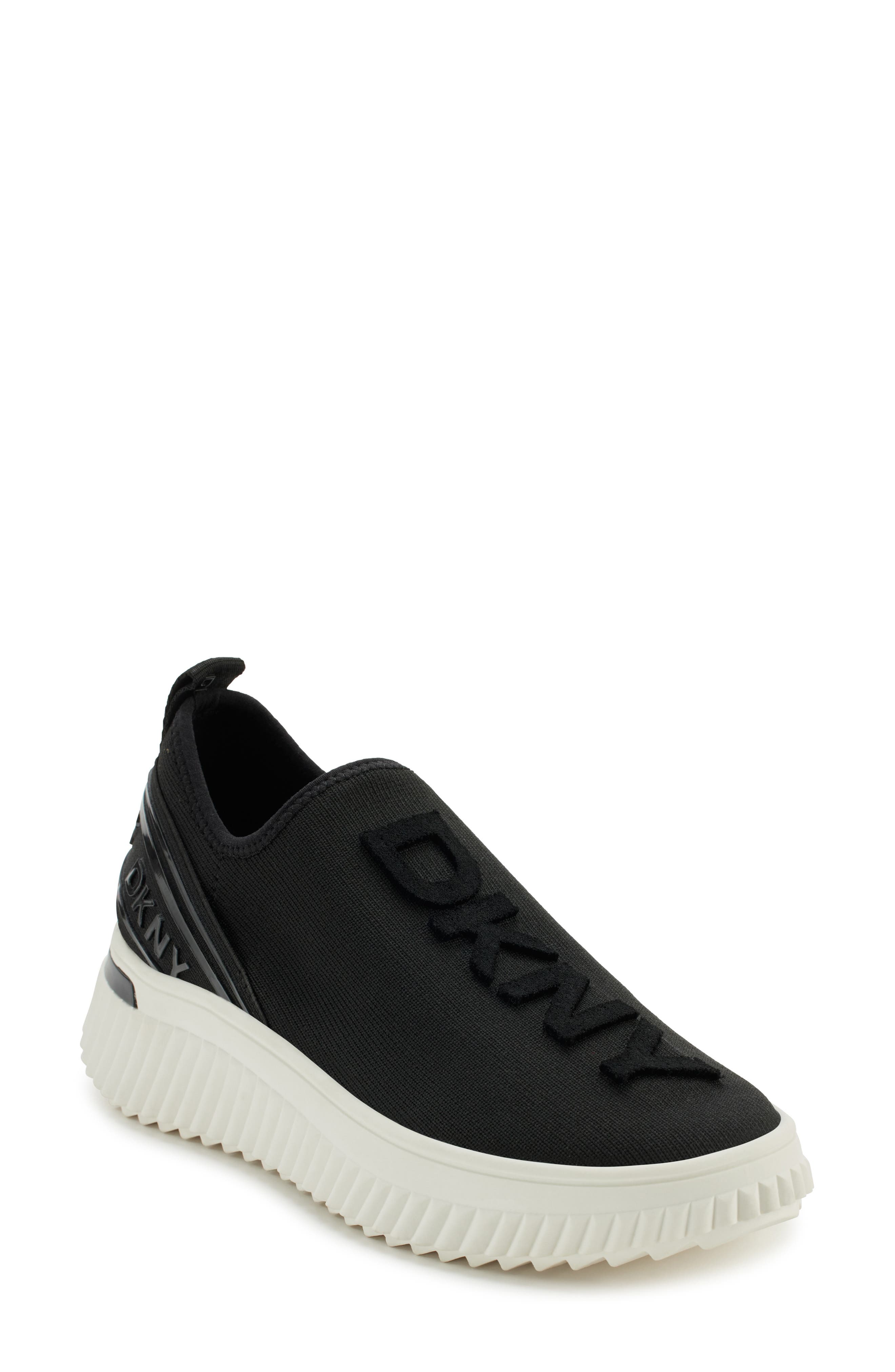 DKNY Leighton Wedge Platform Sneaker, Main, color, 