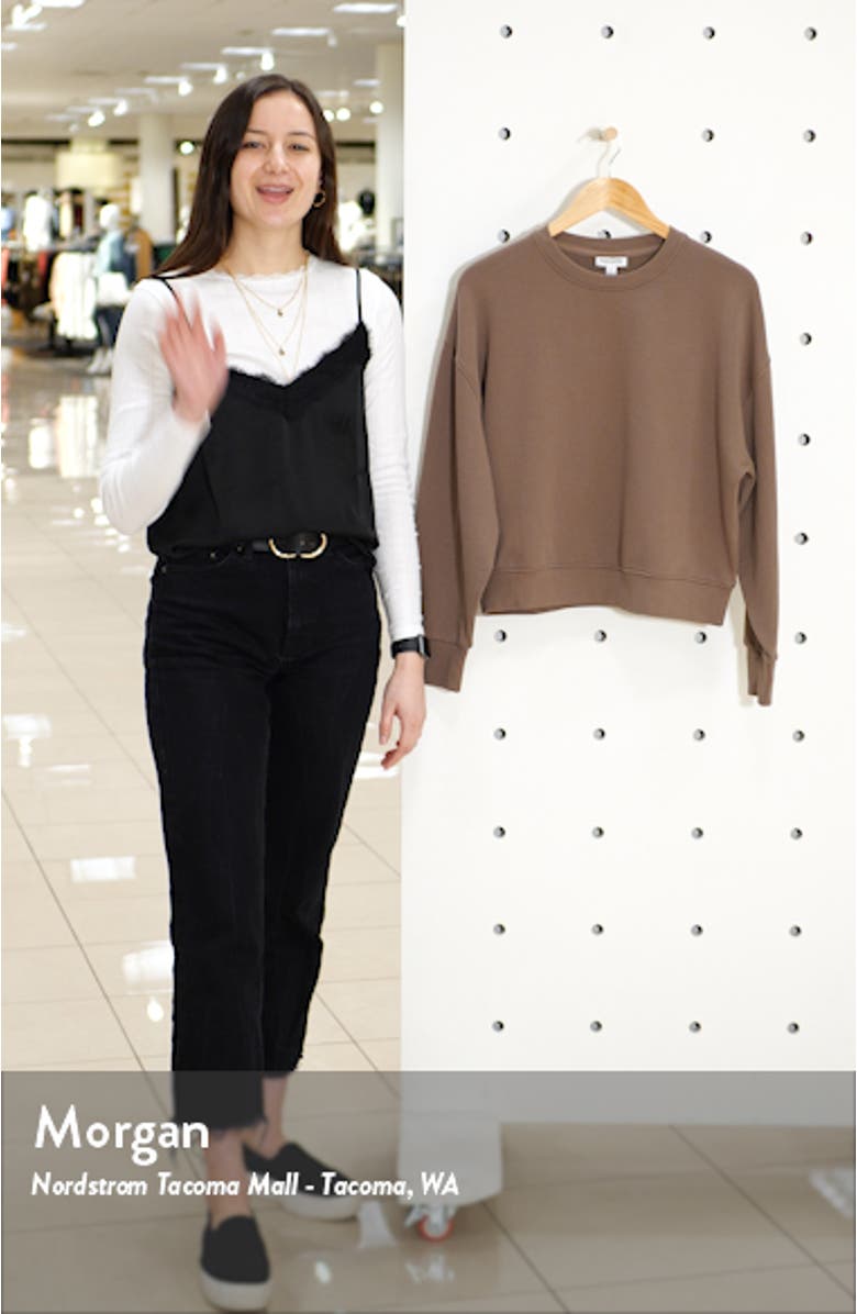 Drop Shoulder Sweatshirt, sales video thumbnail