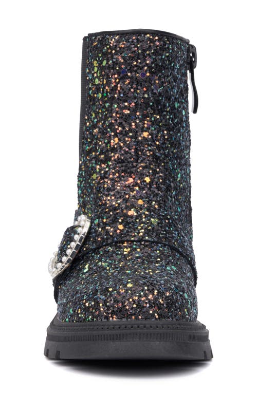 Olivia Miller Kids' Astro Pop Glitter Boot In Multi