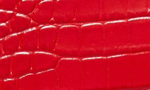 Tory Burch Kira Mini Croc-embossed Leather Top-handle Bag