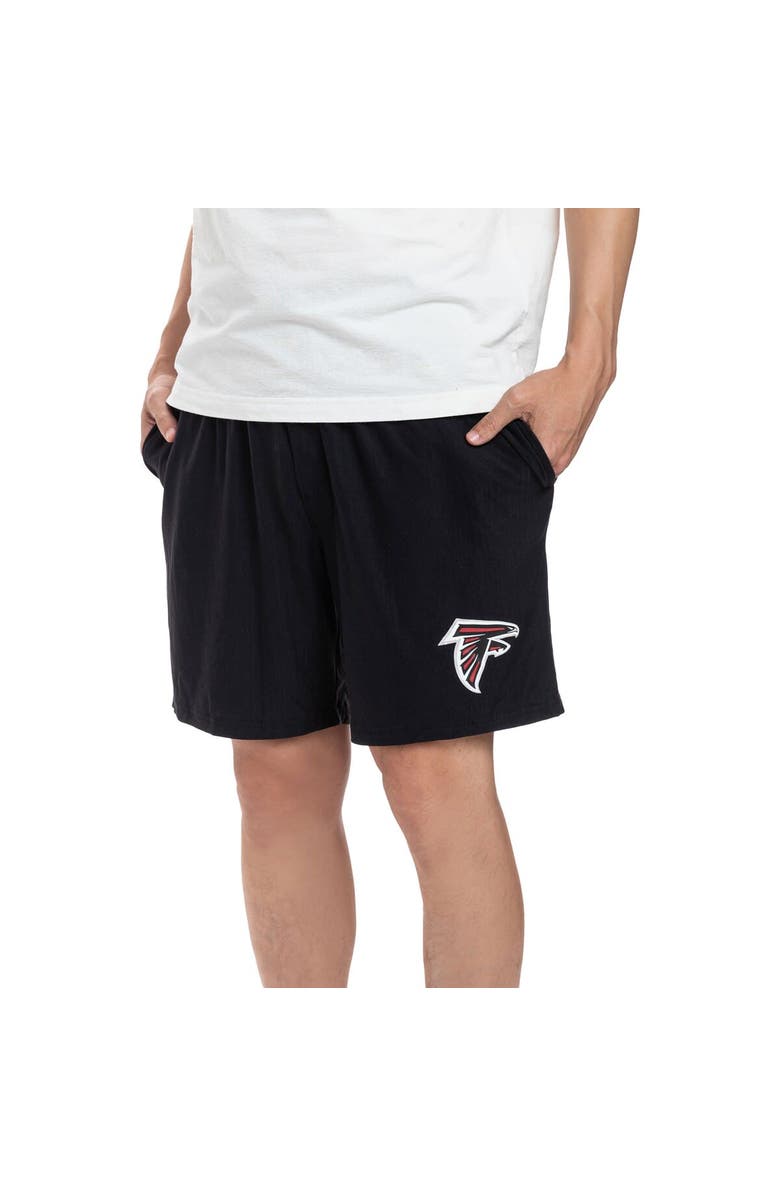 CONCEPTS SPORT Men's Concepts Sport Black Atlanta Falcons Gauge Jam Two-Pack Shorts Set, Alternate, color, 