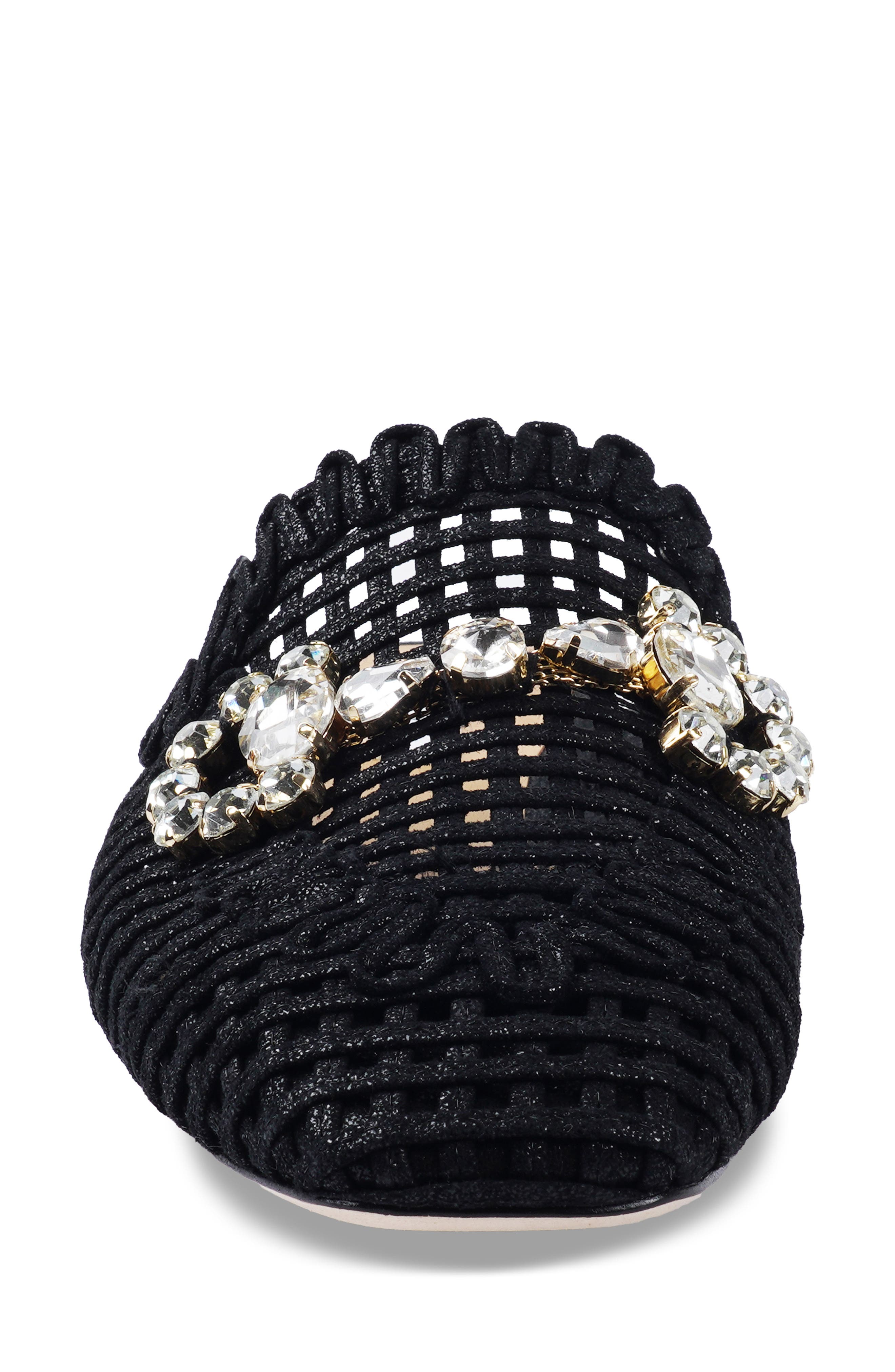 ZIGI Isabelle Crystal Bit Mule, Alternate, color, Black