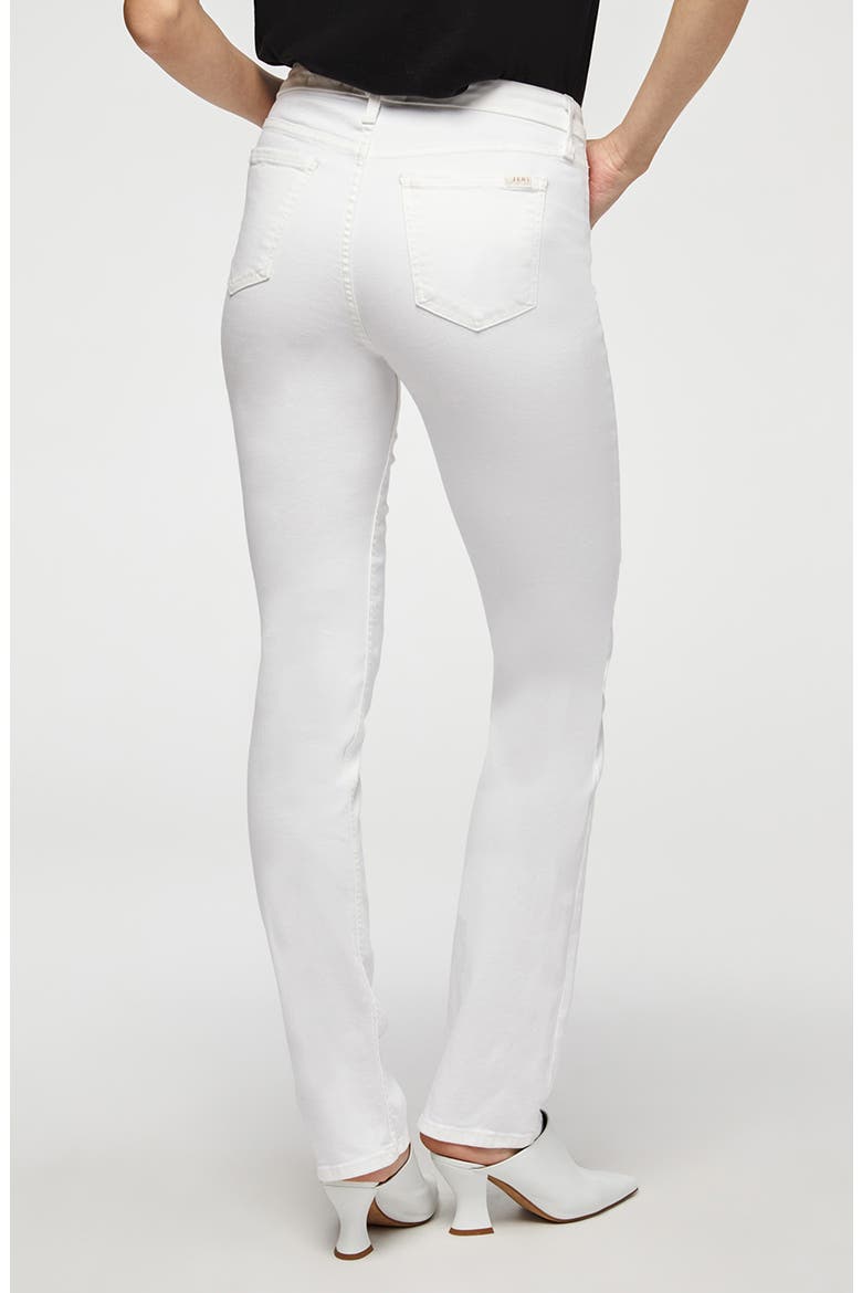 Slim Straight Leg Jeans, Alternate, color, WHITE