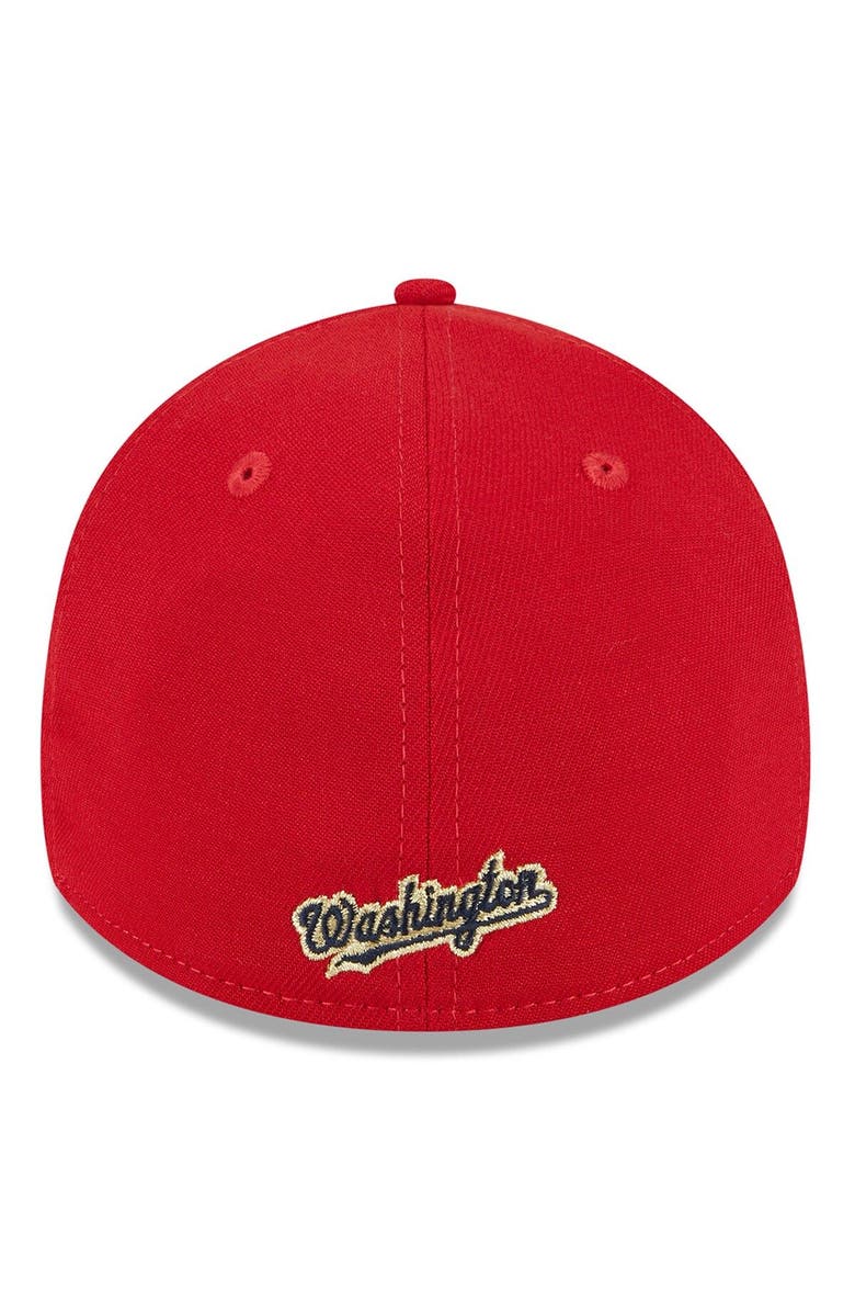 New Era Men's New Era Red Washington Nationals 2023 Fourth of July 39THIRTY Flex Fit Hat, Alternate, color, Red