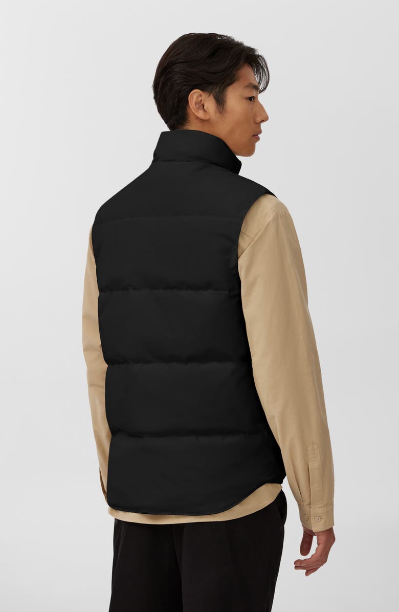Canada Goose Garson Crinkle Cotton Blend Down Vest, Alternate, color,