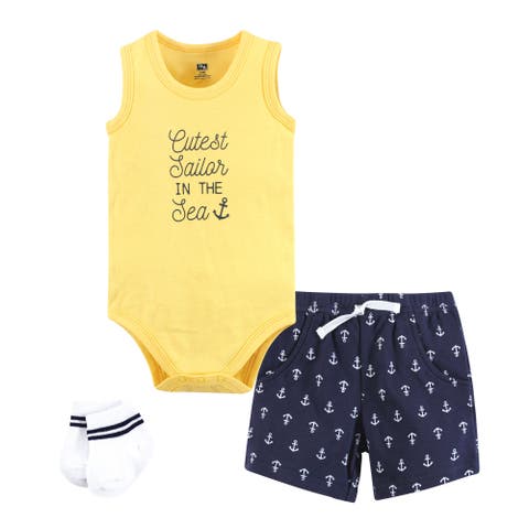 Bodysuit, Short and Sock (Baby)