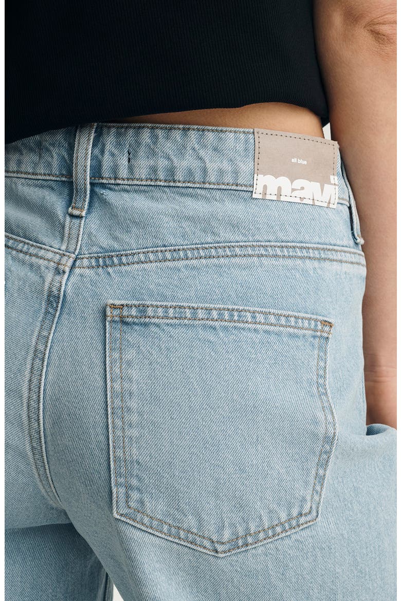 Siena High Waist Wide Leg Jeans, Alternate, color, LIGHT CLASSIC DENIM
