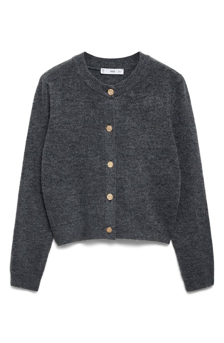 MANGO Eliote Crop Cardigan, Main, color,