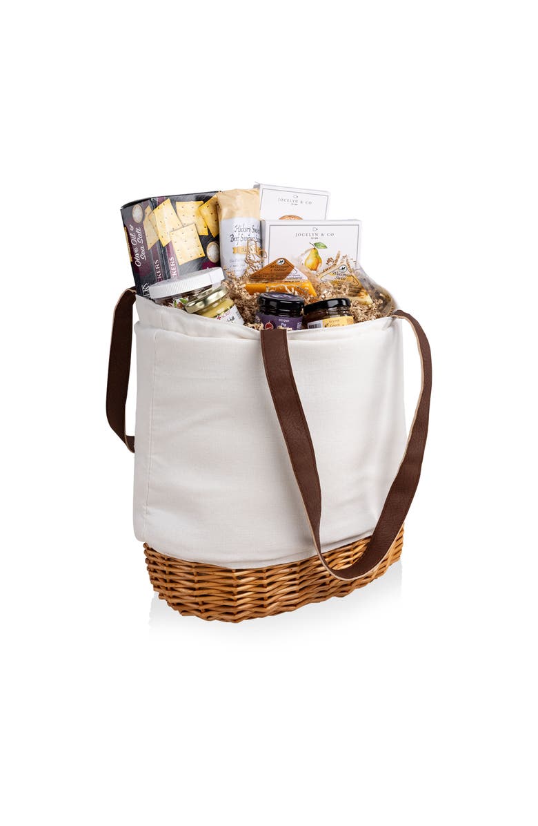 Toscana Pico Lunch Basket with Gourmet Gift Pack, Main, color,