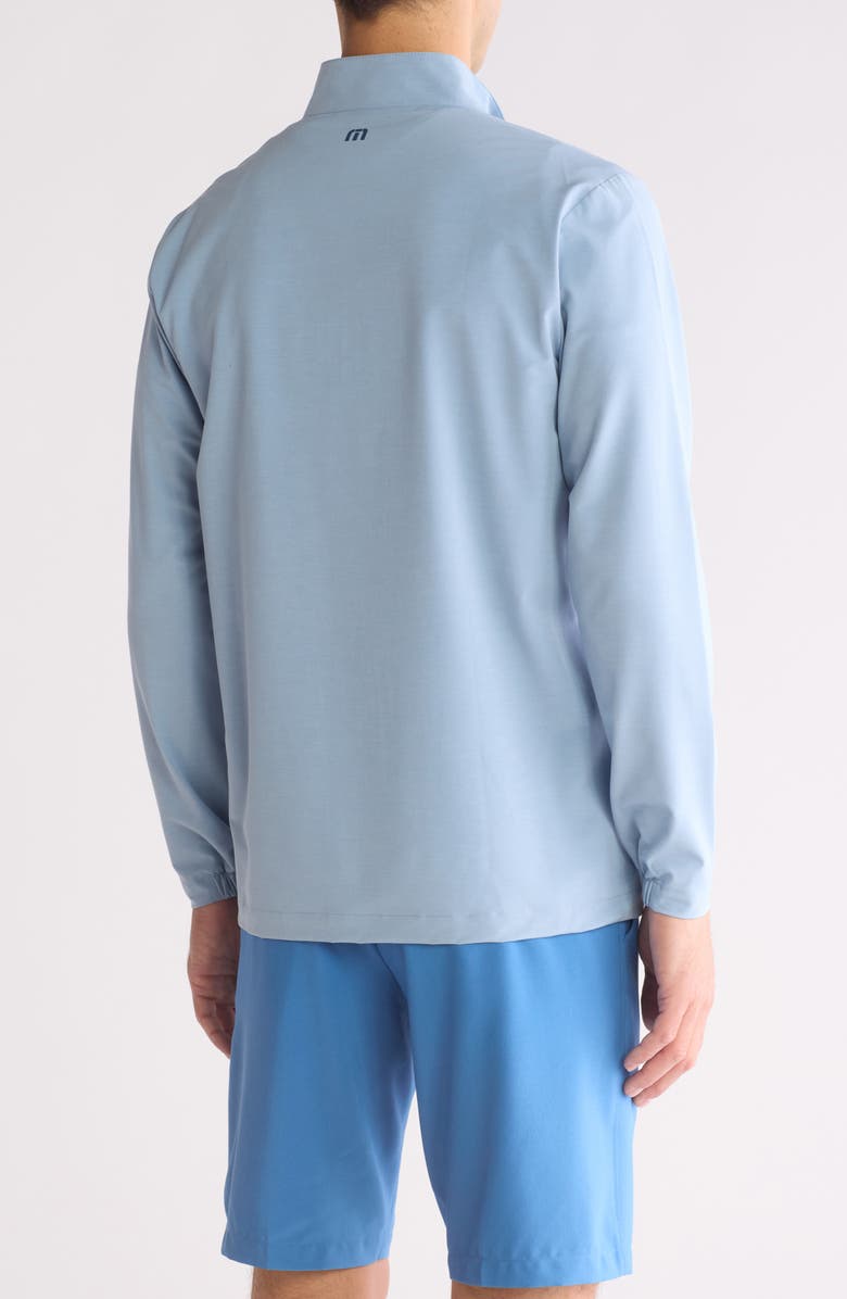 TravisMathew Twin Fin No Logo Quarter Zip Pullover, Alternate, color,
