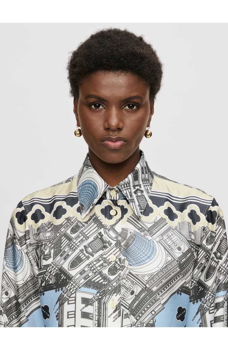 Callas Milano Brooks Classic fit tailored shirt, Alternate, color, Black