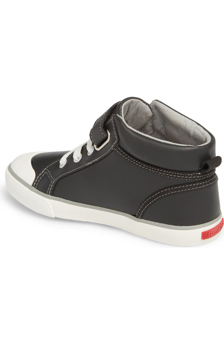 See Kai Run Peyton Metallic Mid Top Sneaker, Alternate, color,