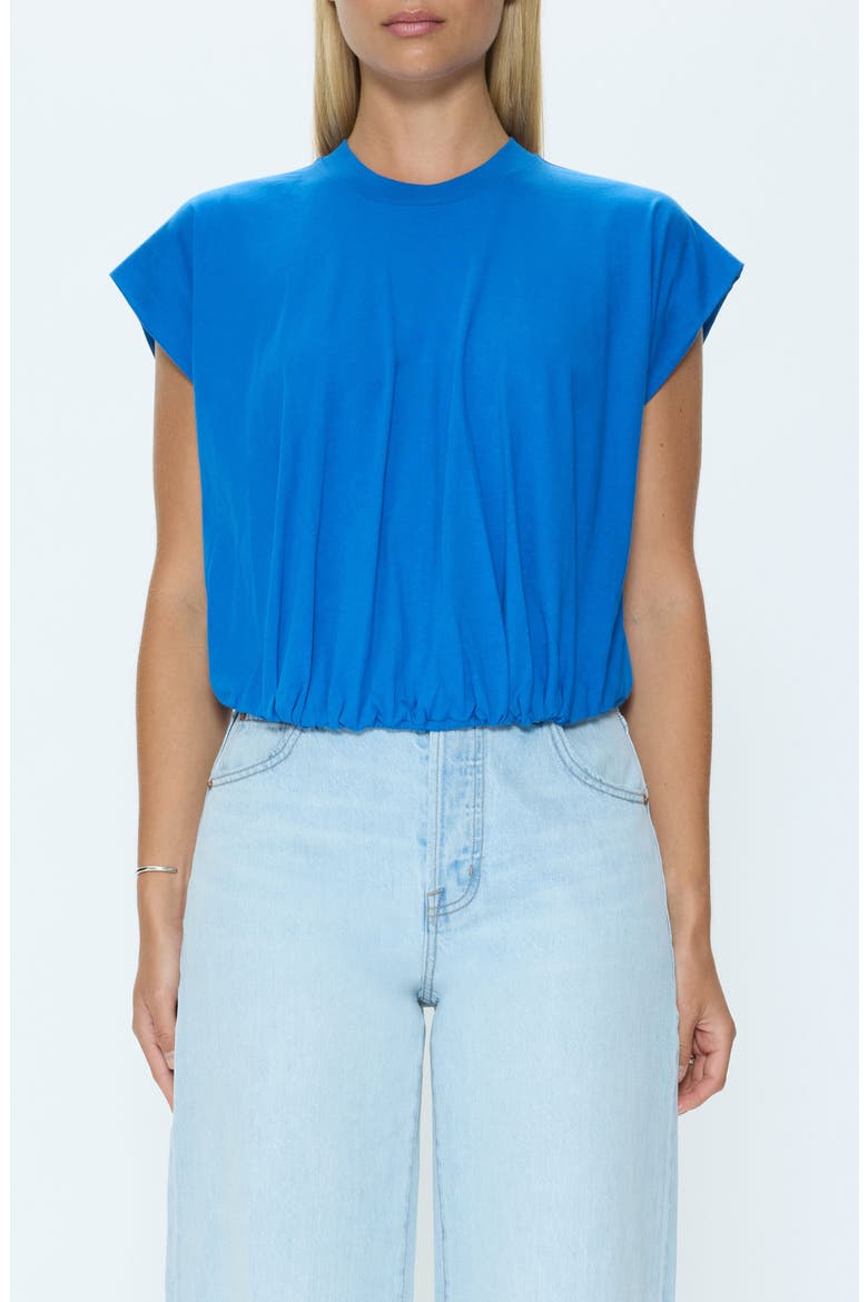 Millie Bubble Hem Top, Main, color, DUSK