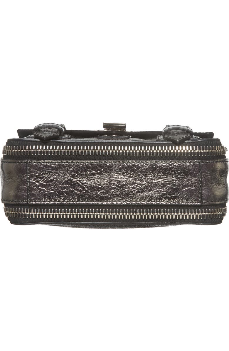 Proenza Schouler Mini PS1 Metallic Leather Crossbody Bag, Alternate, color,