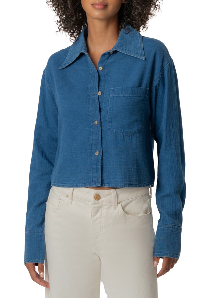 Alyssa Crop Shirt, Main, color, STARTING
