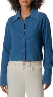 KUT from the Kloth Alyssa Crop Shirt