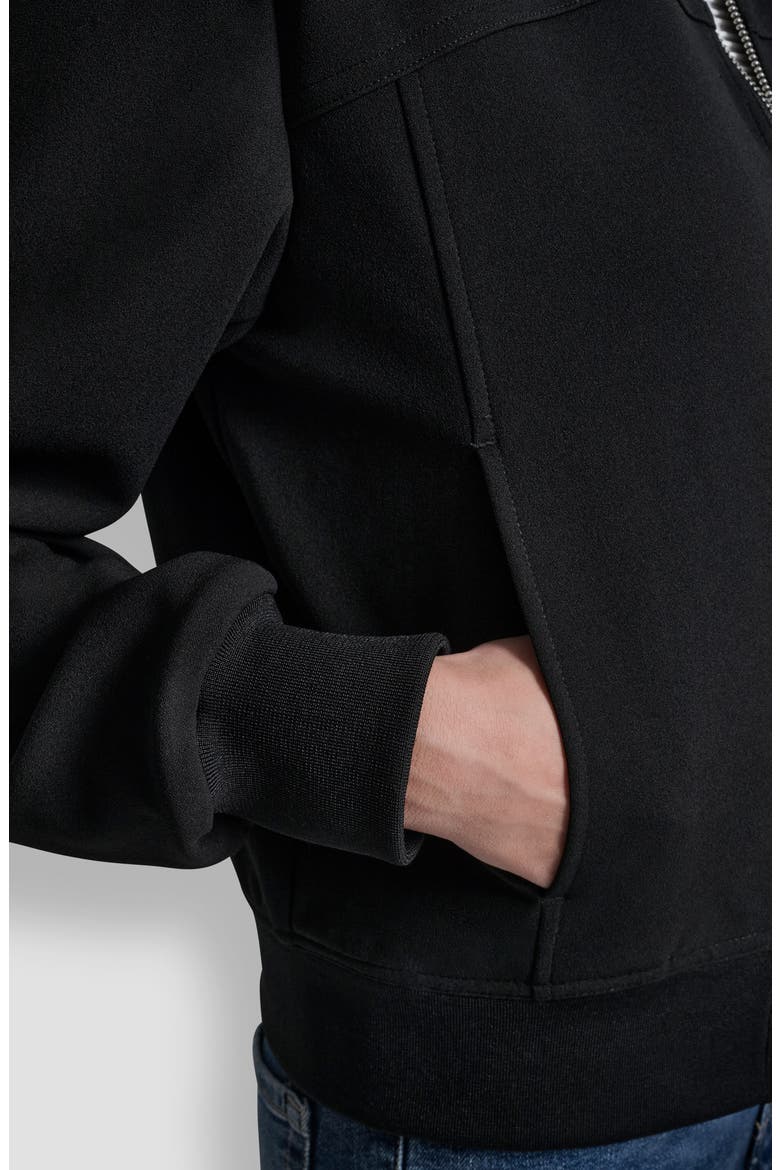 Scuba Bomber Jacket, Alternate, color, BLACK