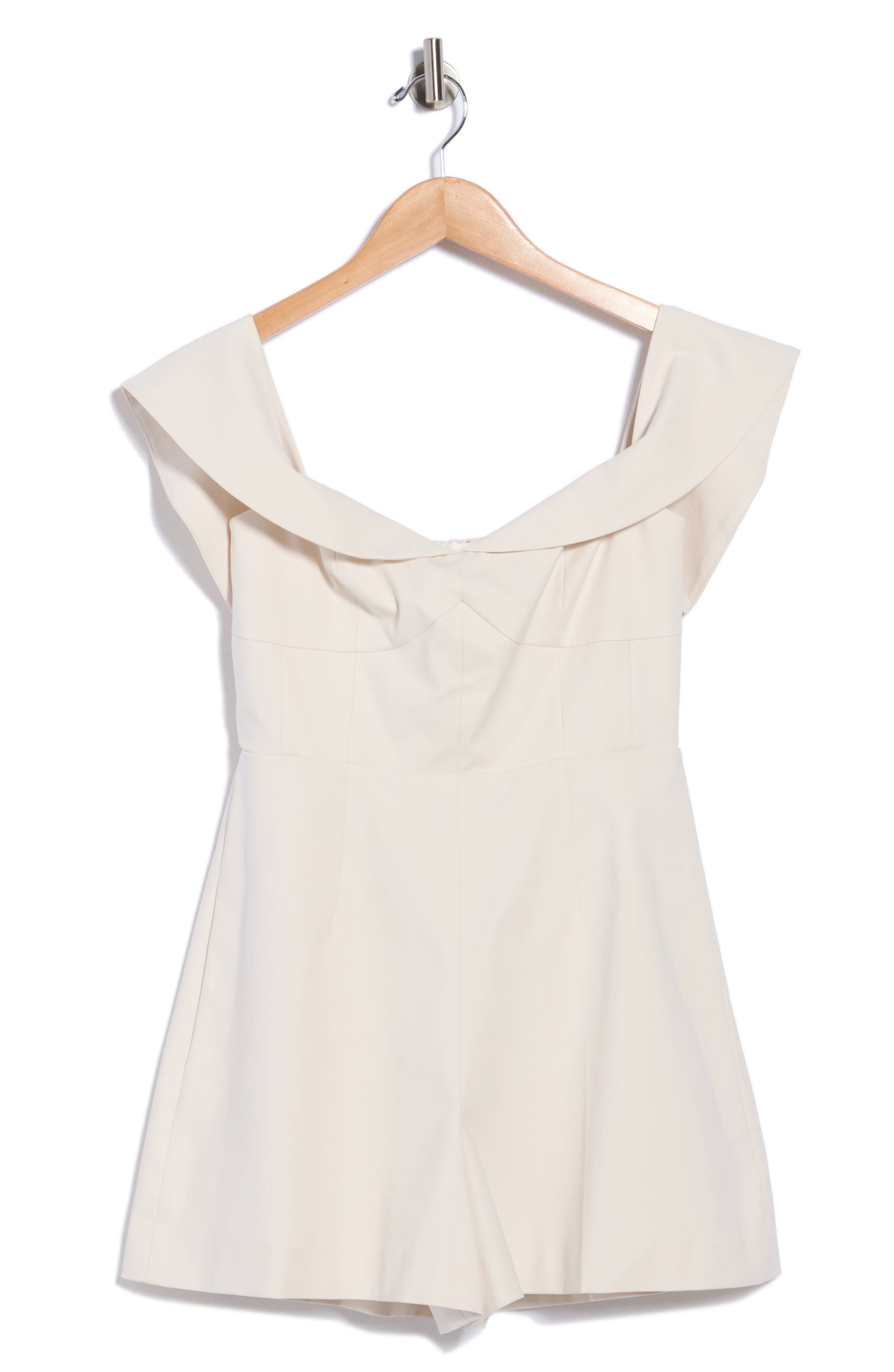 Refined Sateen Romper