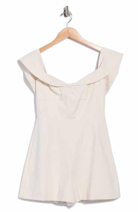 Refined Sateen Romper