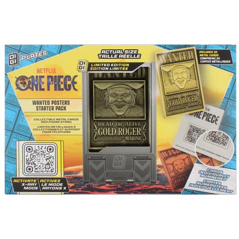 Digiplate Starter Pack One Piece, Wanted Posters