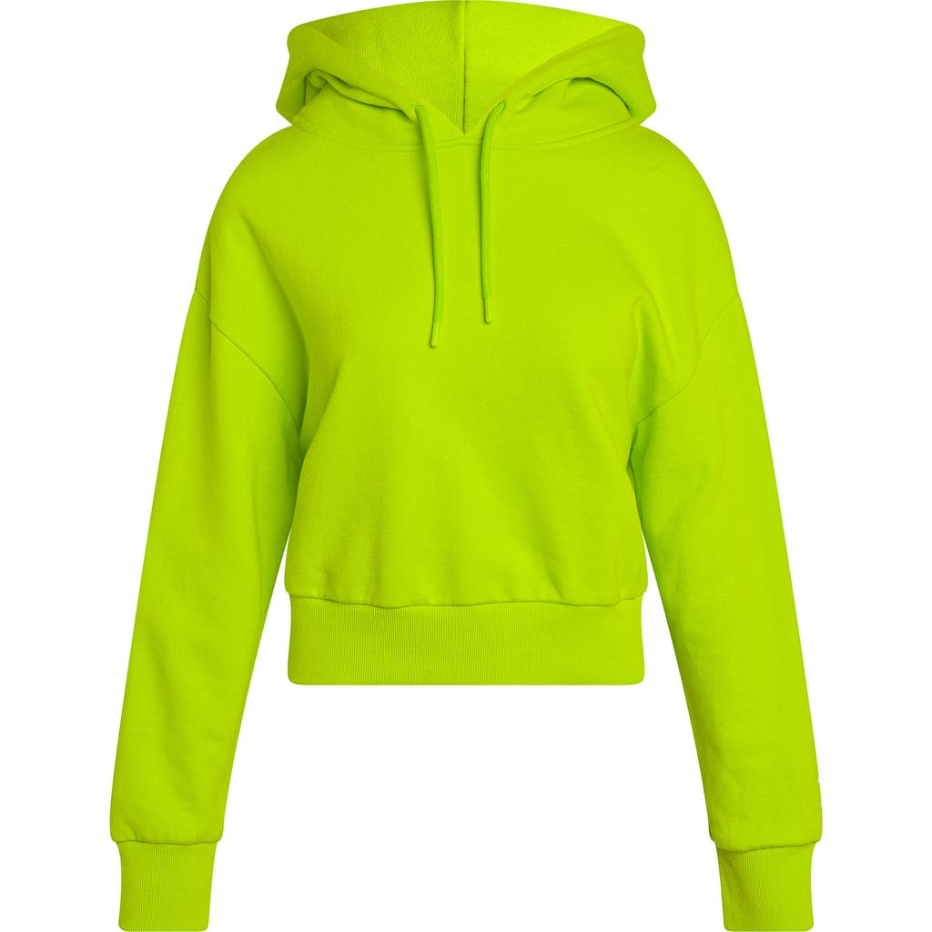 ELECTRIC YOGA French Terry Hoodie in Lime Punch  product