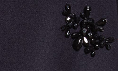 Simone Rocha Crystal Embellished Hooded Jacket In Black