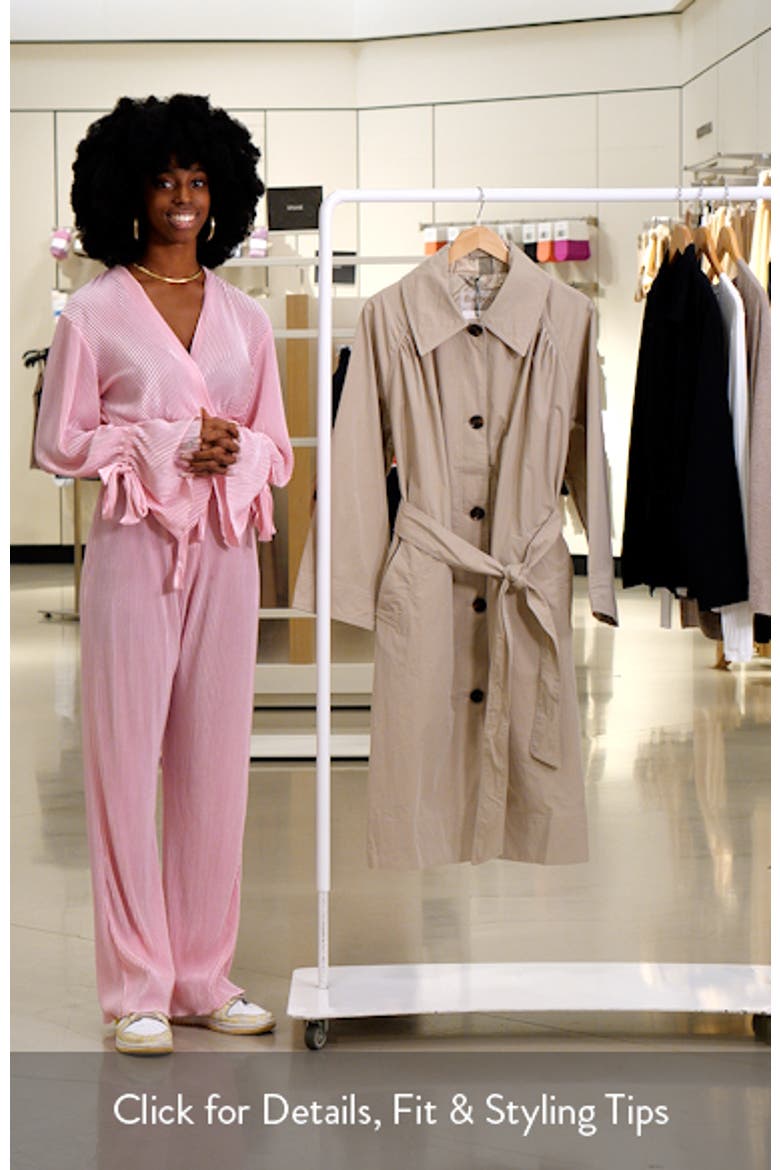 Garbo Showerproof Trench Coat video