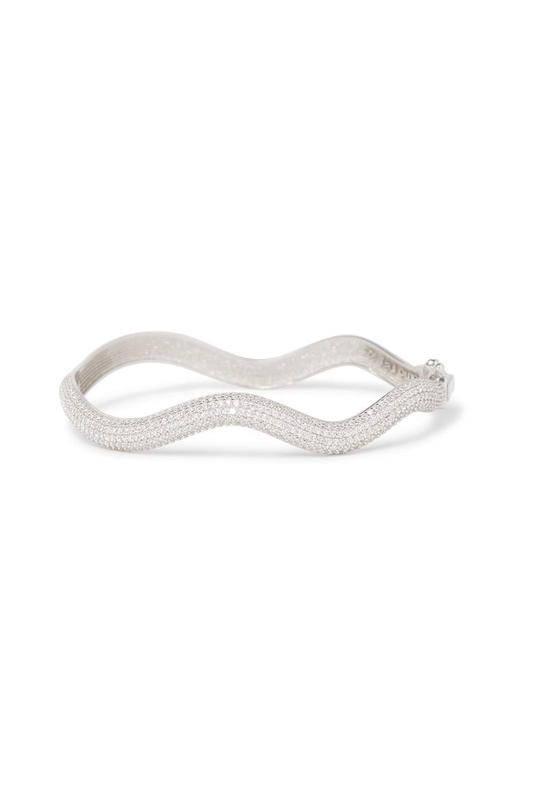 Melissa Bracelet, Main, color, White/White Rhodium