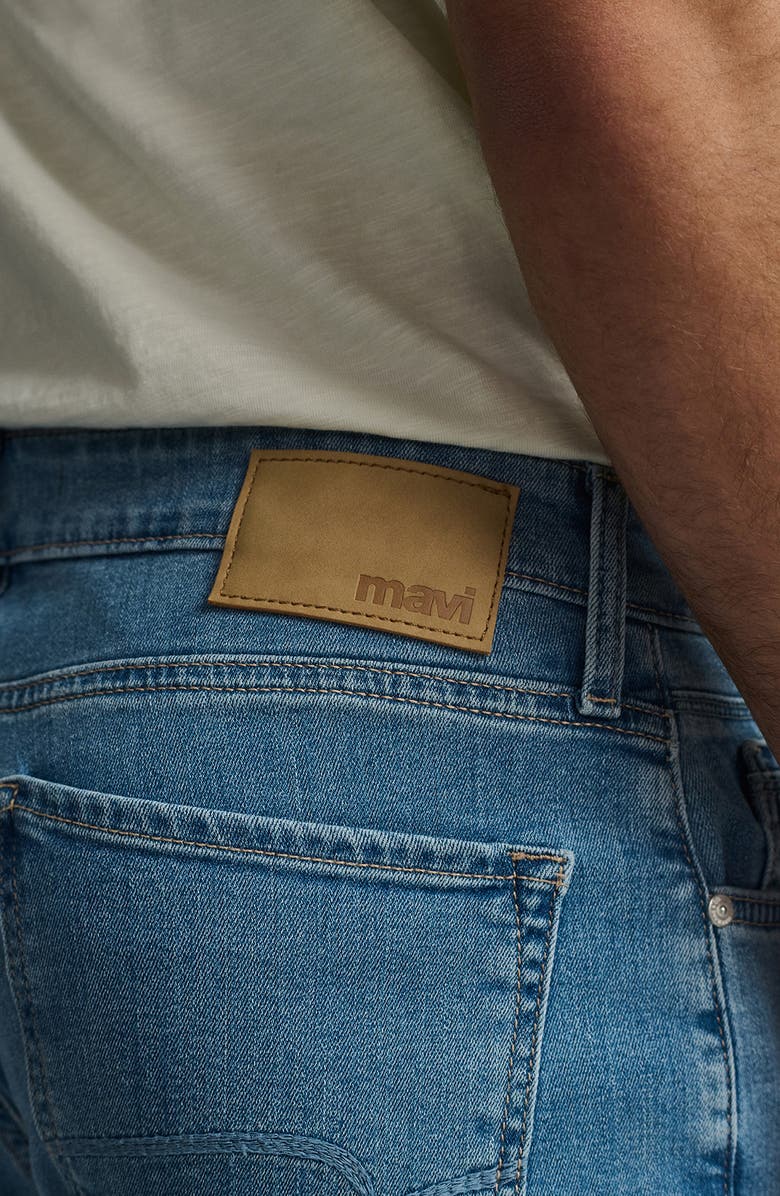 Mavi Jeans Zach Straight Leg Jeans, Alternate, color, Bleached Williamsburg