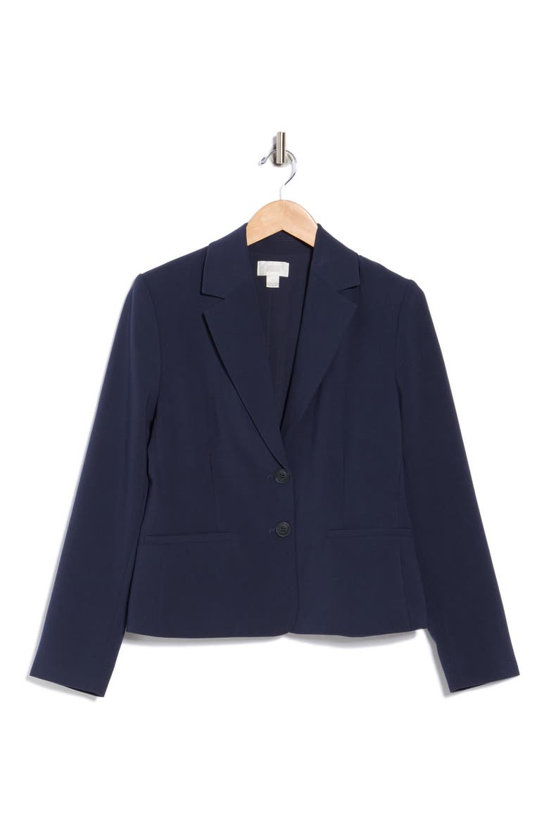 Slim Fit Blazer, Alternate, color, NAVY NIGHT