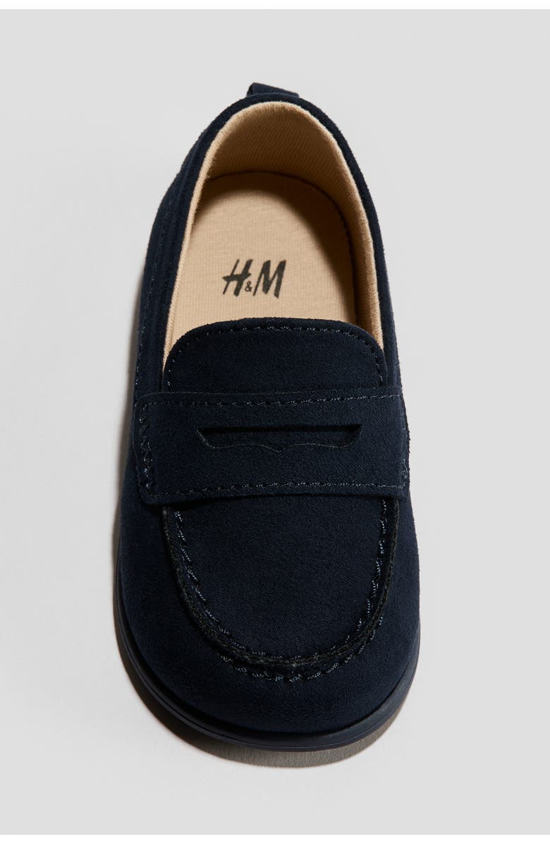 H&M Loafers, Alternate, color, Navy Blue